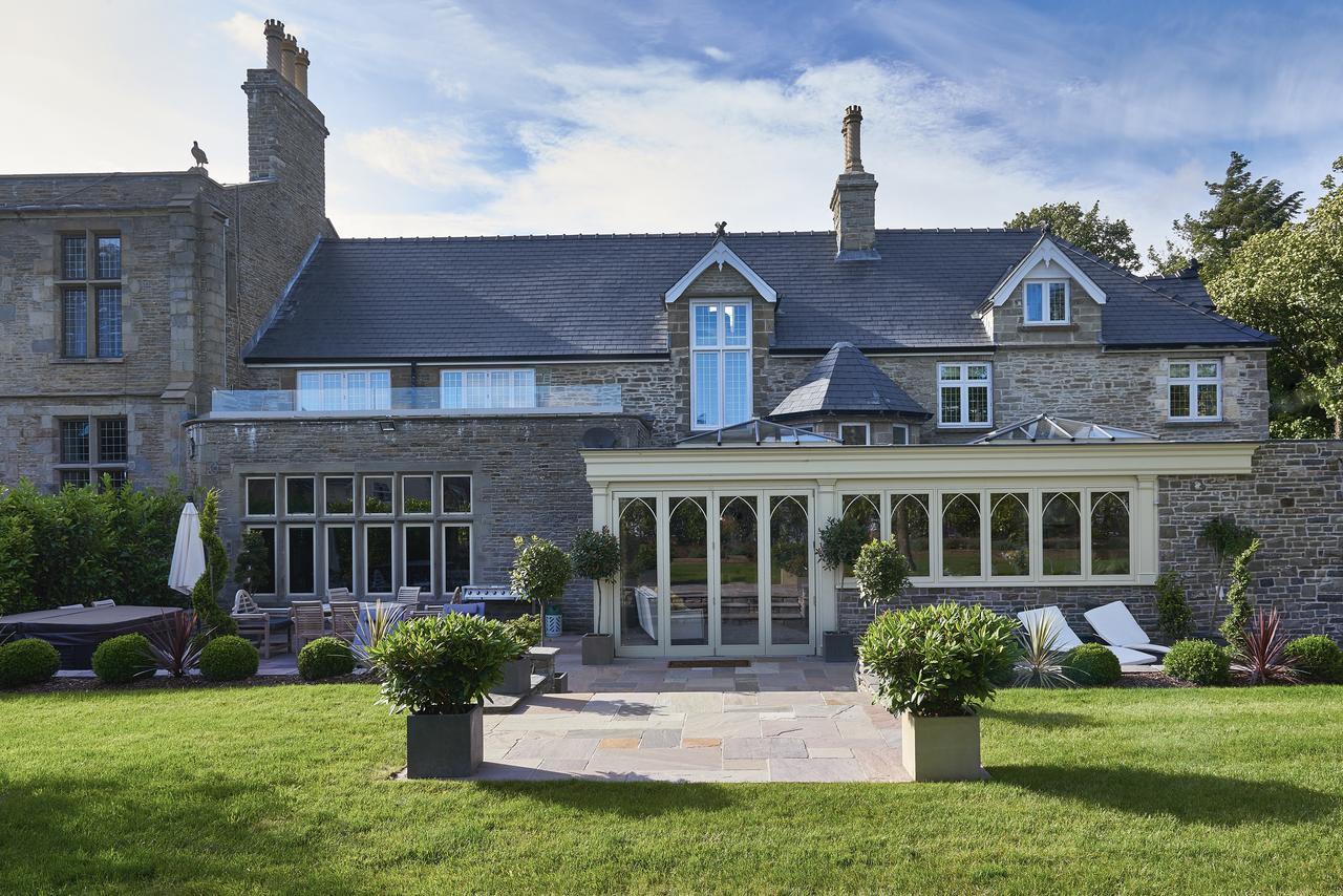 Lanelay Hall Hotel & Spa Hensol Bagian luar foto The former station building at the rear of the house